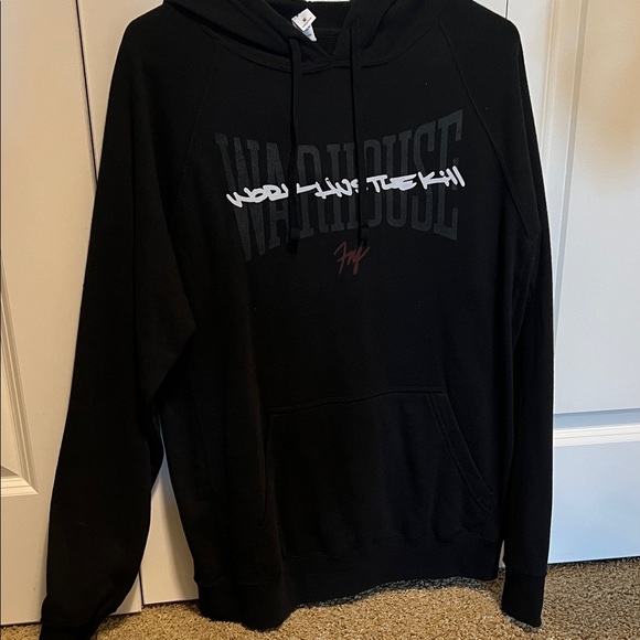 Flag Nor Fail Black Graphic Hoodie - Picture 1 of 4